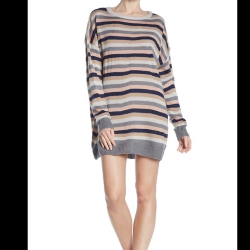 TULAROSA striped sweater dress size large